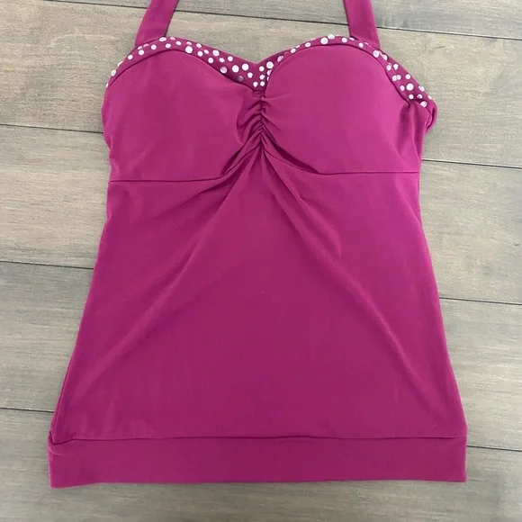 🌞Sale 3 for $15 Party top with gems/ woman’s size S - Picture 3 of 10
